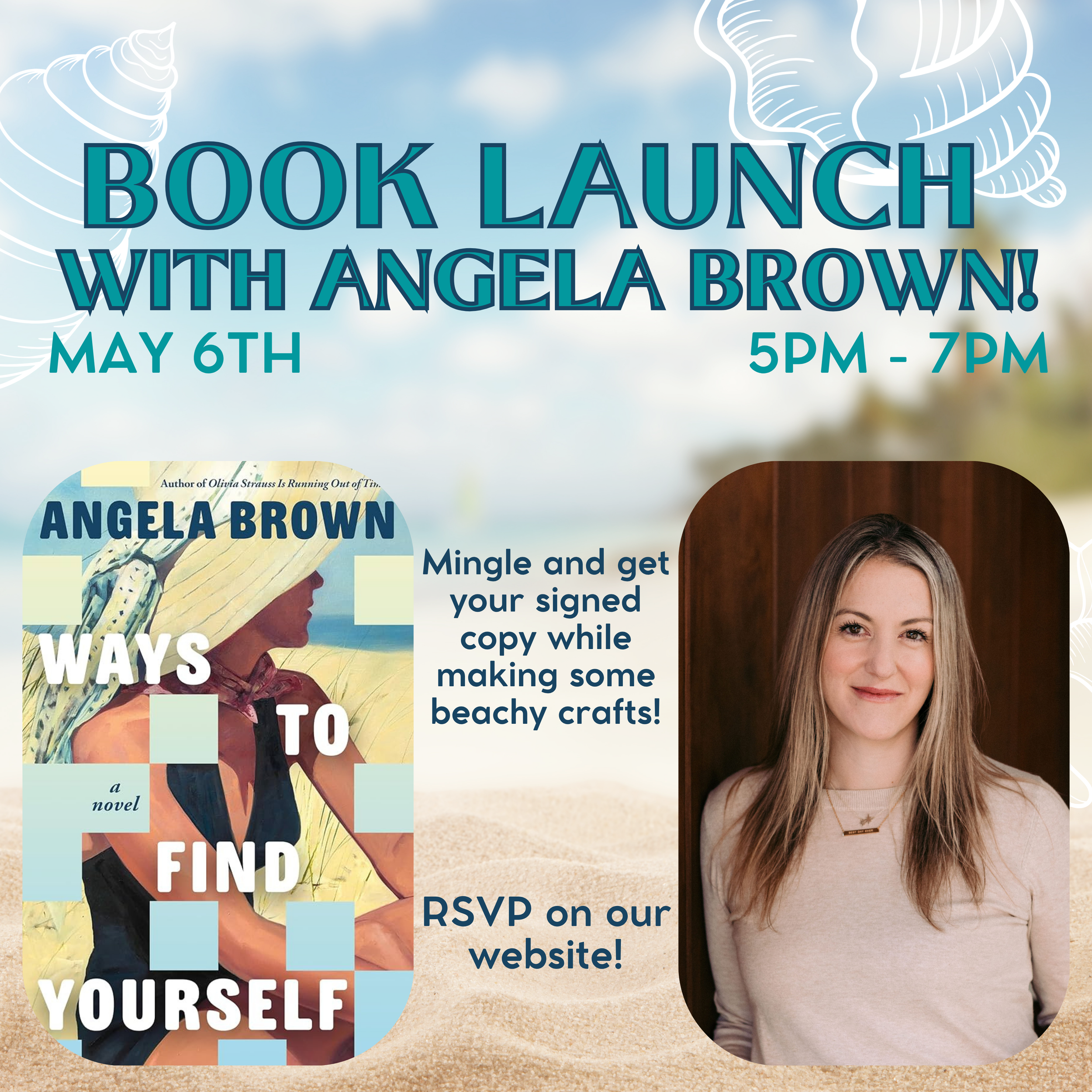 Book Launch with Angela Brown! Ways to Find Yourself