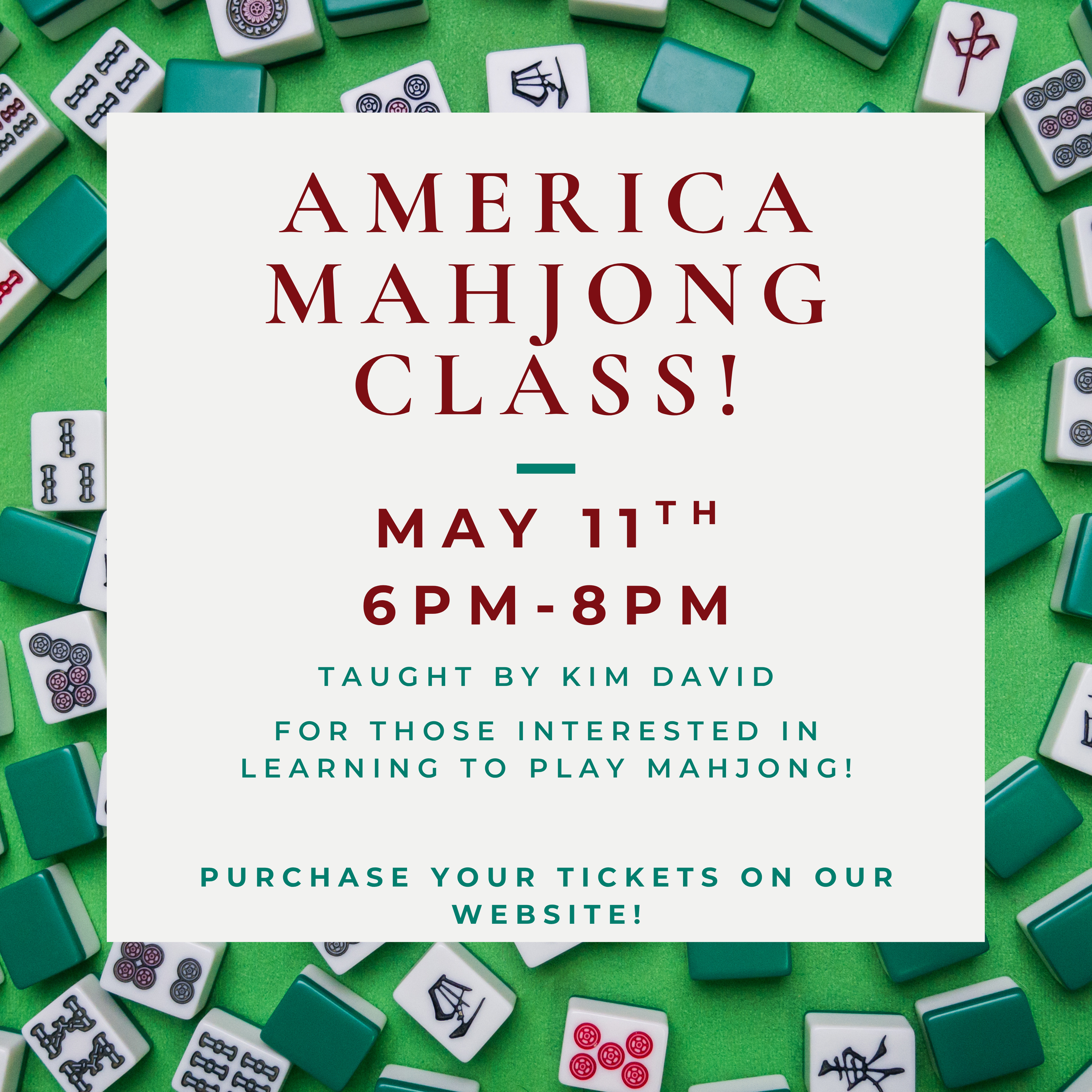 American Mahjong Class