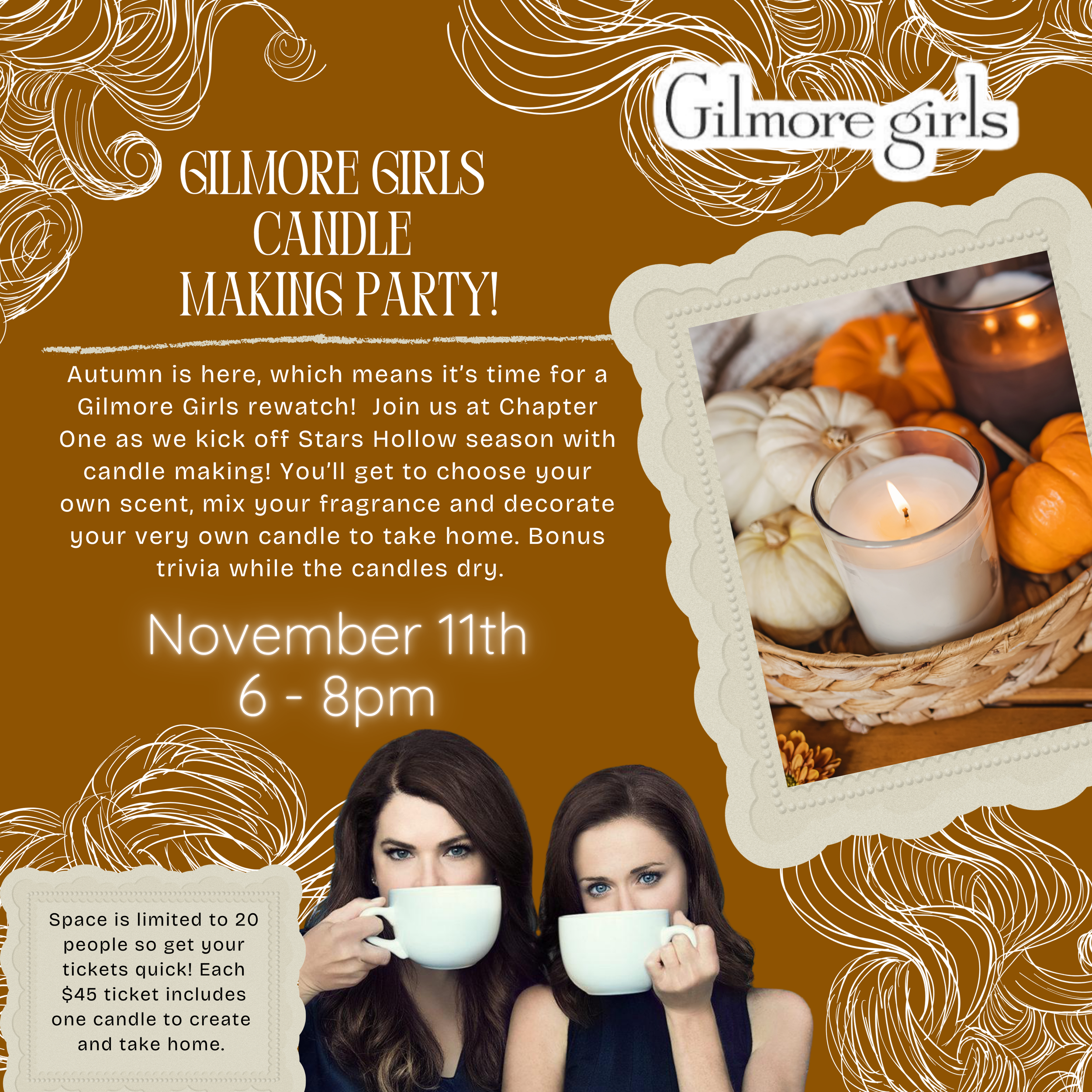 Gilmore Girls Party: Candle Making