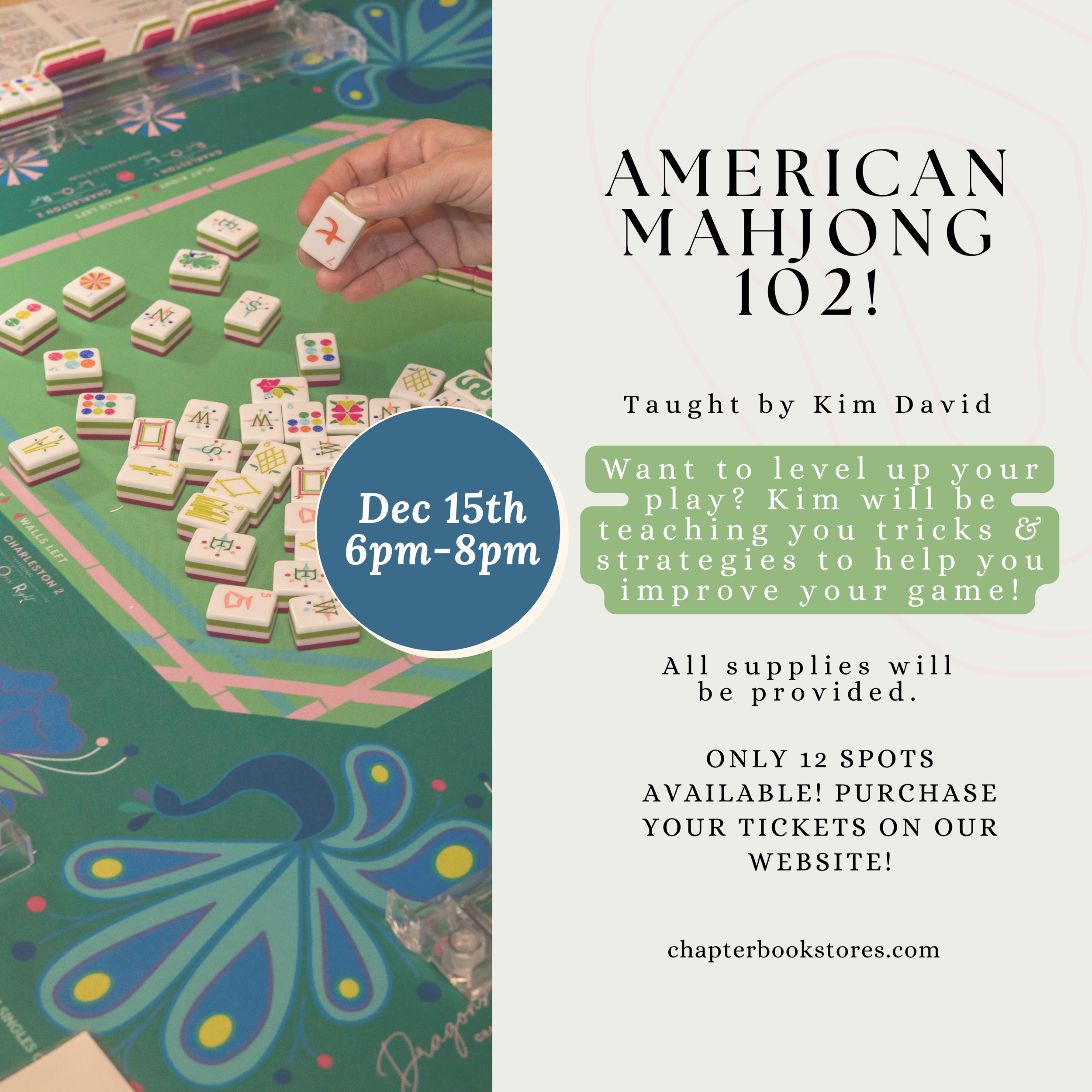 December American Mahjong Class: 102