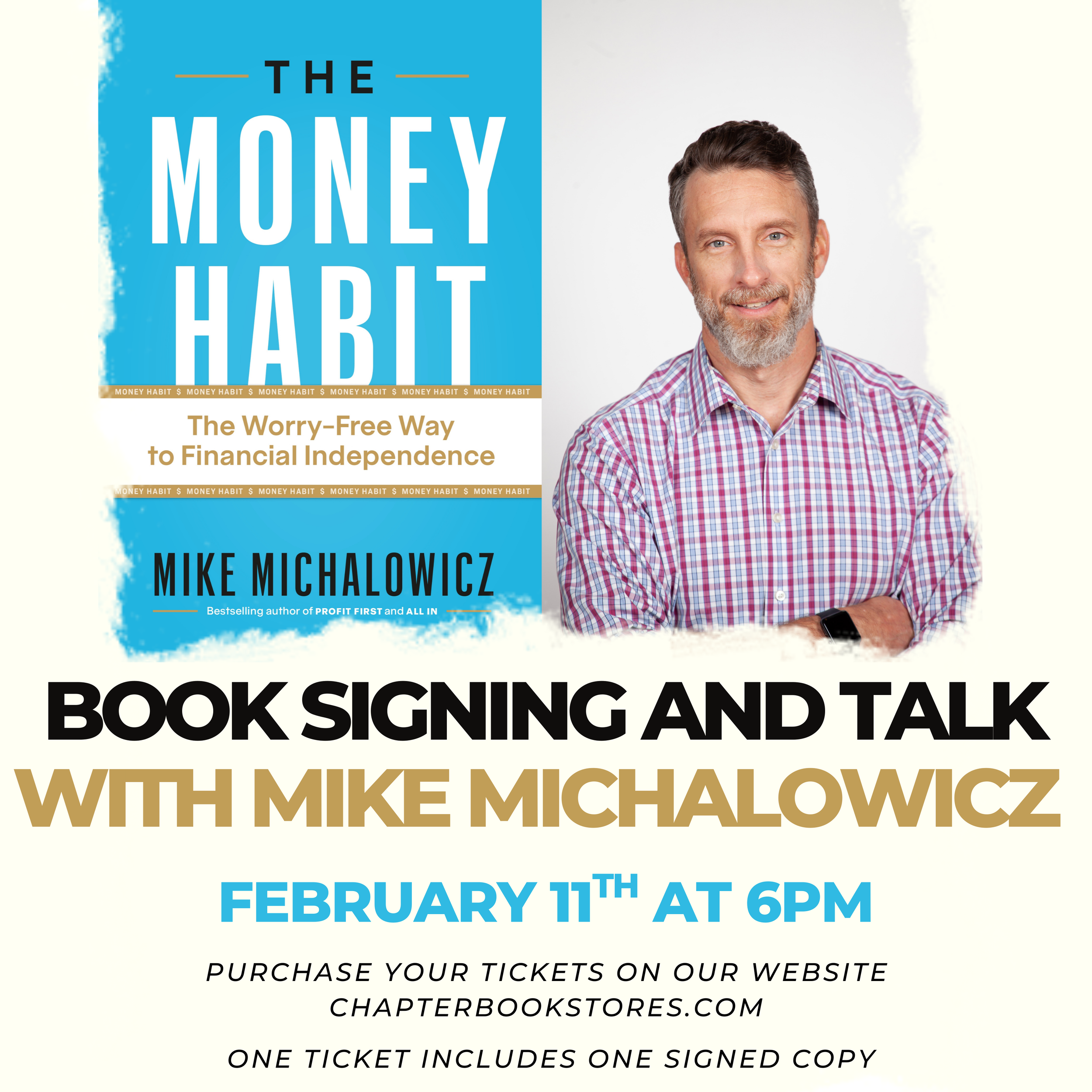 Book Signing and Talk with Mike Michalowicz