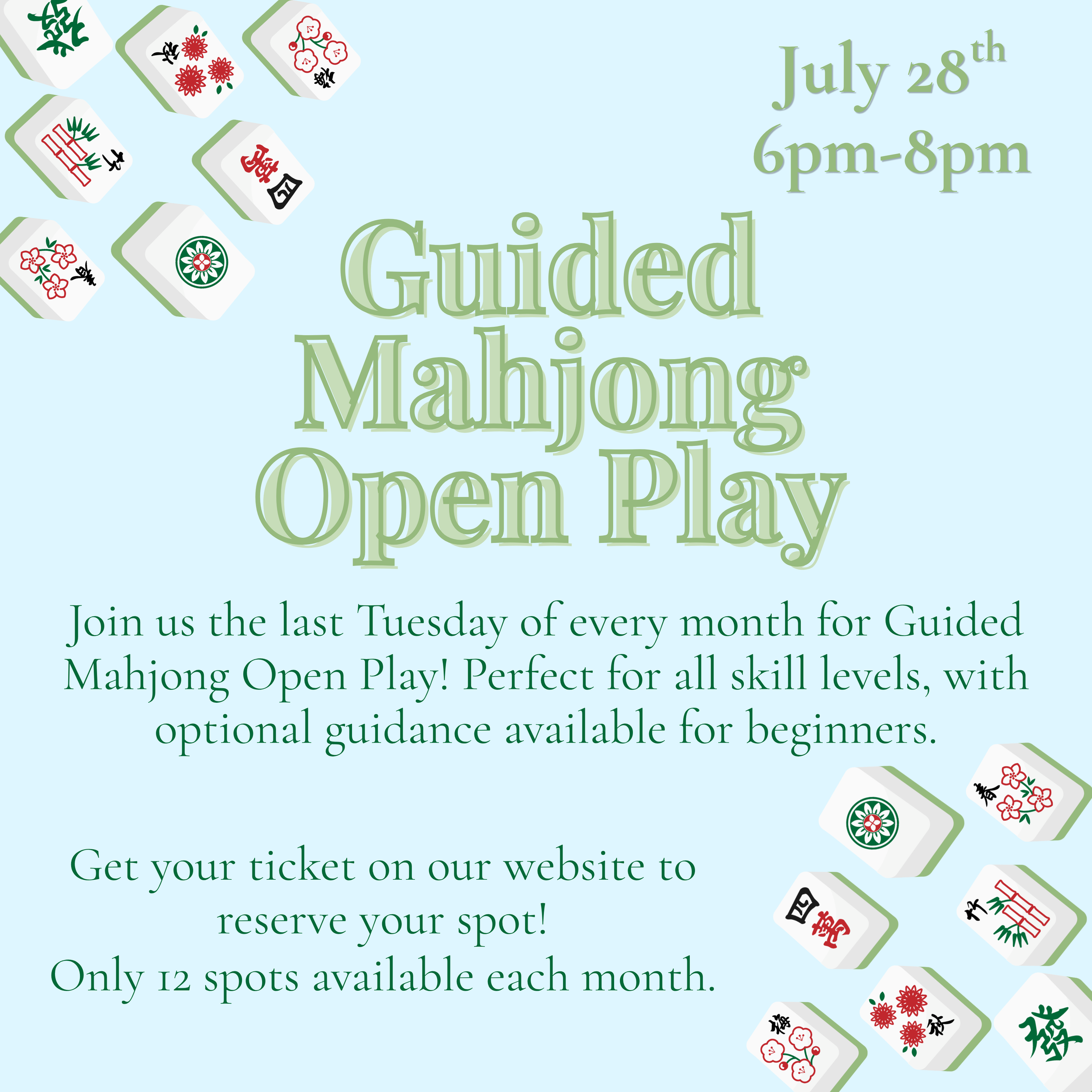 Mahjong Guided Open Play