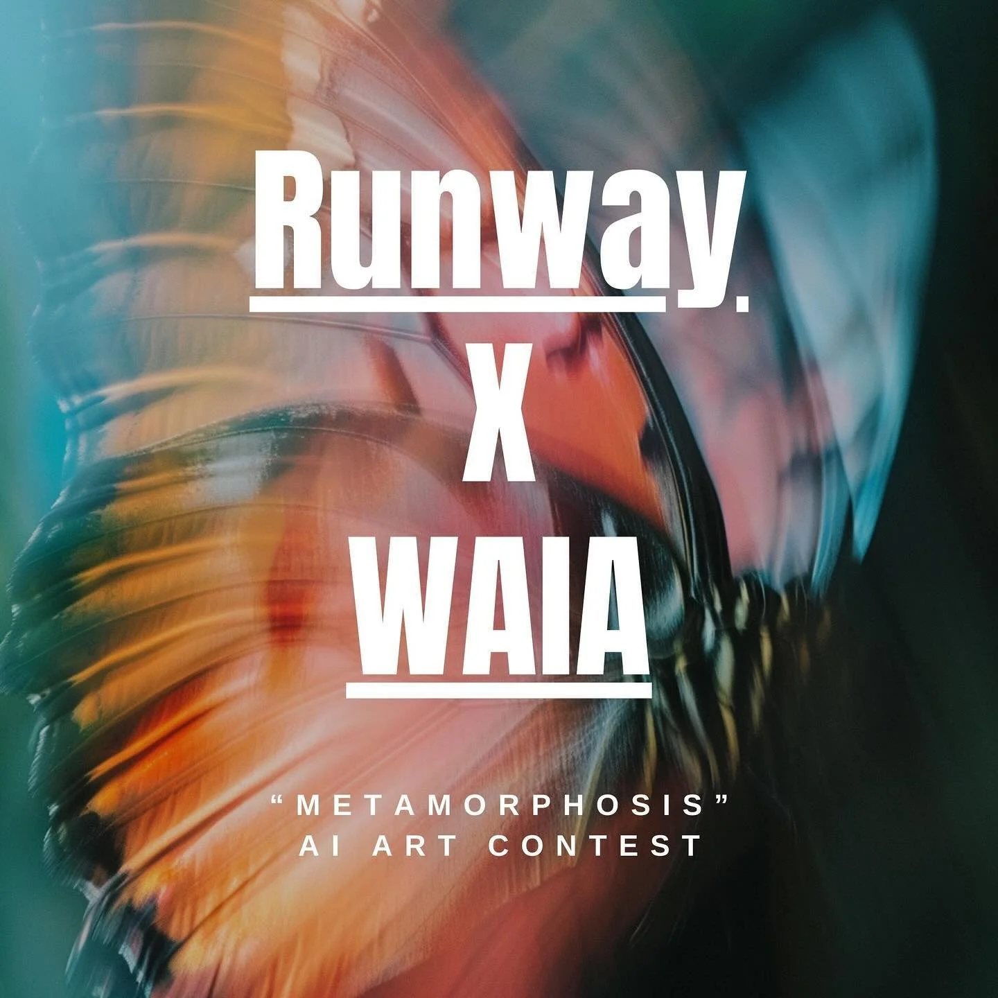 We&rsquo;re thrilled to announce our @runwayapp sponsored AI art contest! ✨

The theme is Metamorphosis&mdash;we ask you to create a video using Runway&rsquo;s tools 🦋

Here&rsquo;s what to expect: 
🔸 30% discount on any Runway subscription (check 