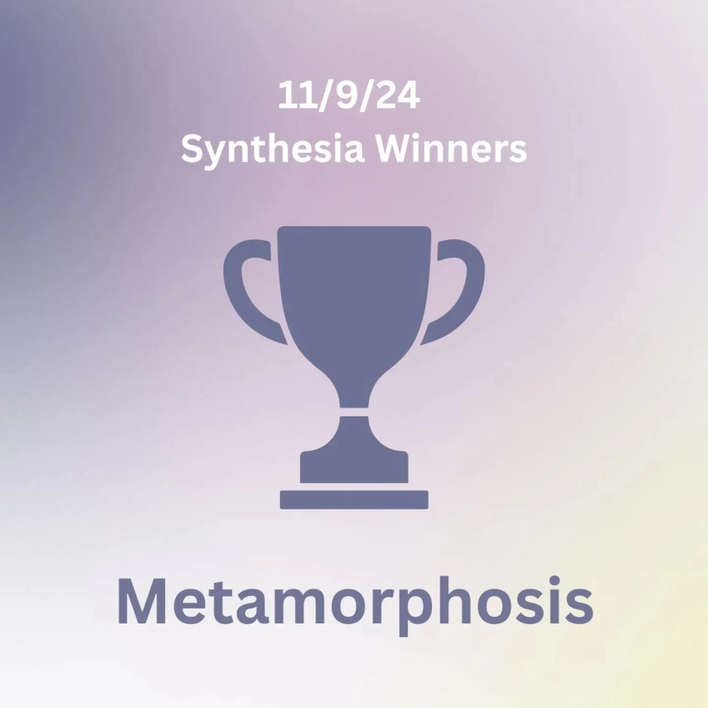 📣 A very special congratulations to the winners of our WAIA X @runwayapp SYNTHESIA CHALLENGE! And a very big thank you to everyone who participated!! 🩷 You can check out all of these amazing submissions on our discord channel and the winner's video
