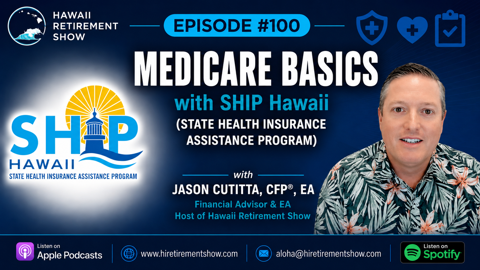 SHIP Hawaii joins Jason Cutitta on The Hawaii Retirement Show