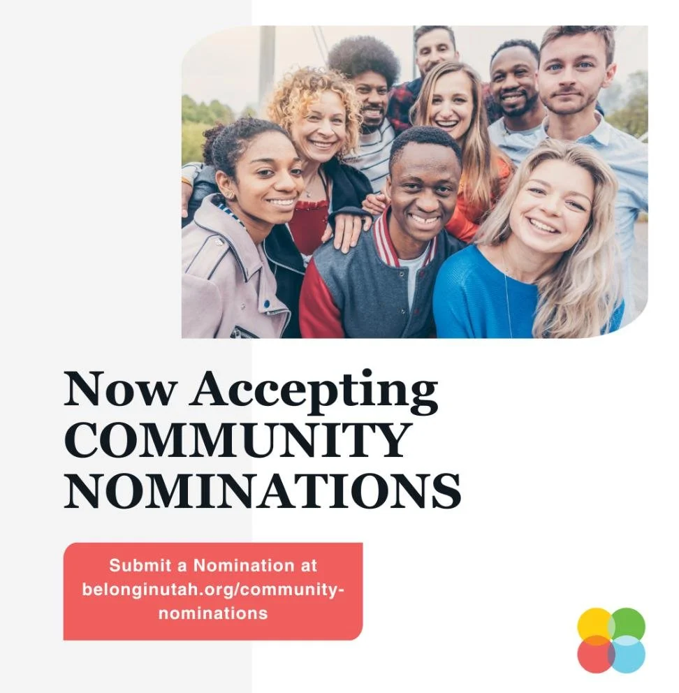 We're spotlighting the organizations, leaders, and programs making Utah a place where everyone can thrive. Know someone doing incredible work? Nominate them!
Your community nomination could be our next story.
Submit your nomination at https://www.bel