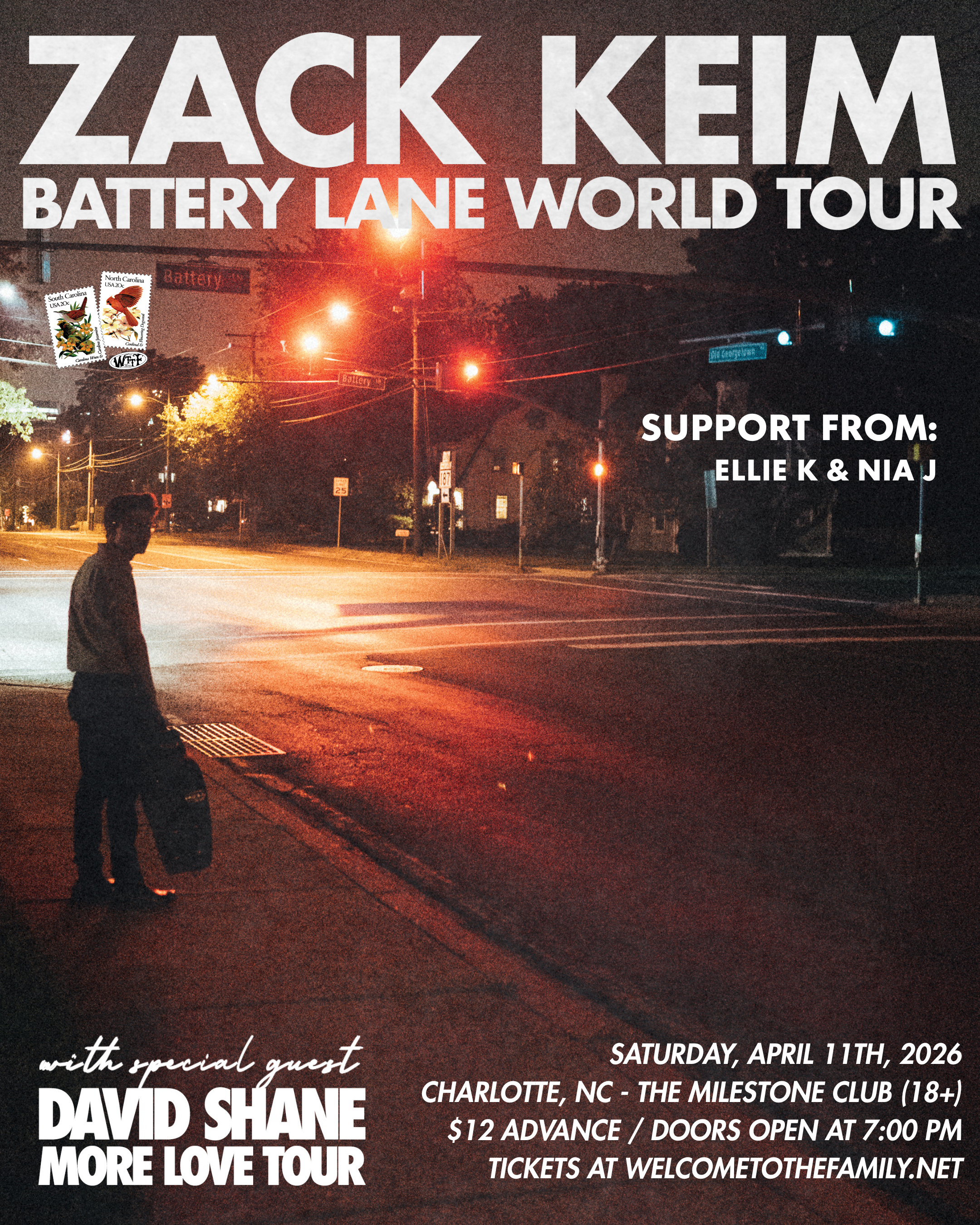 Zack Keim, David Shane, Ellie K, and Nia J