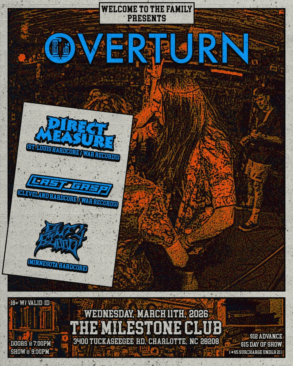 Overturn, Direct Measure, Last Gasp, and Out 4 Blood