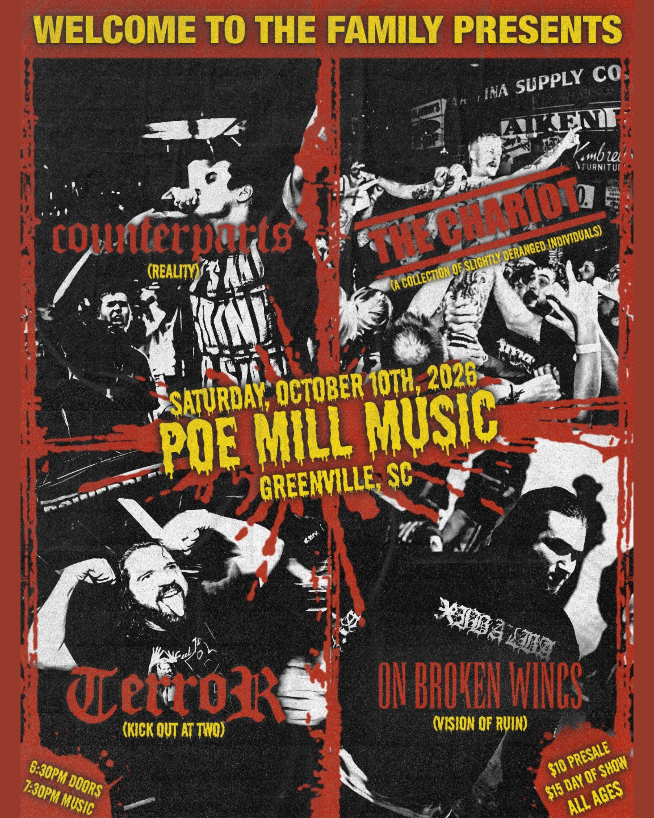 Cover Show - Reality, GVL Legends, Kick Out at Two, and Vision of Ruin
