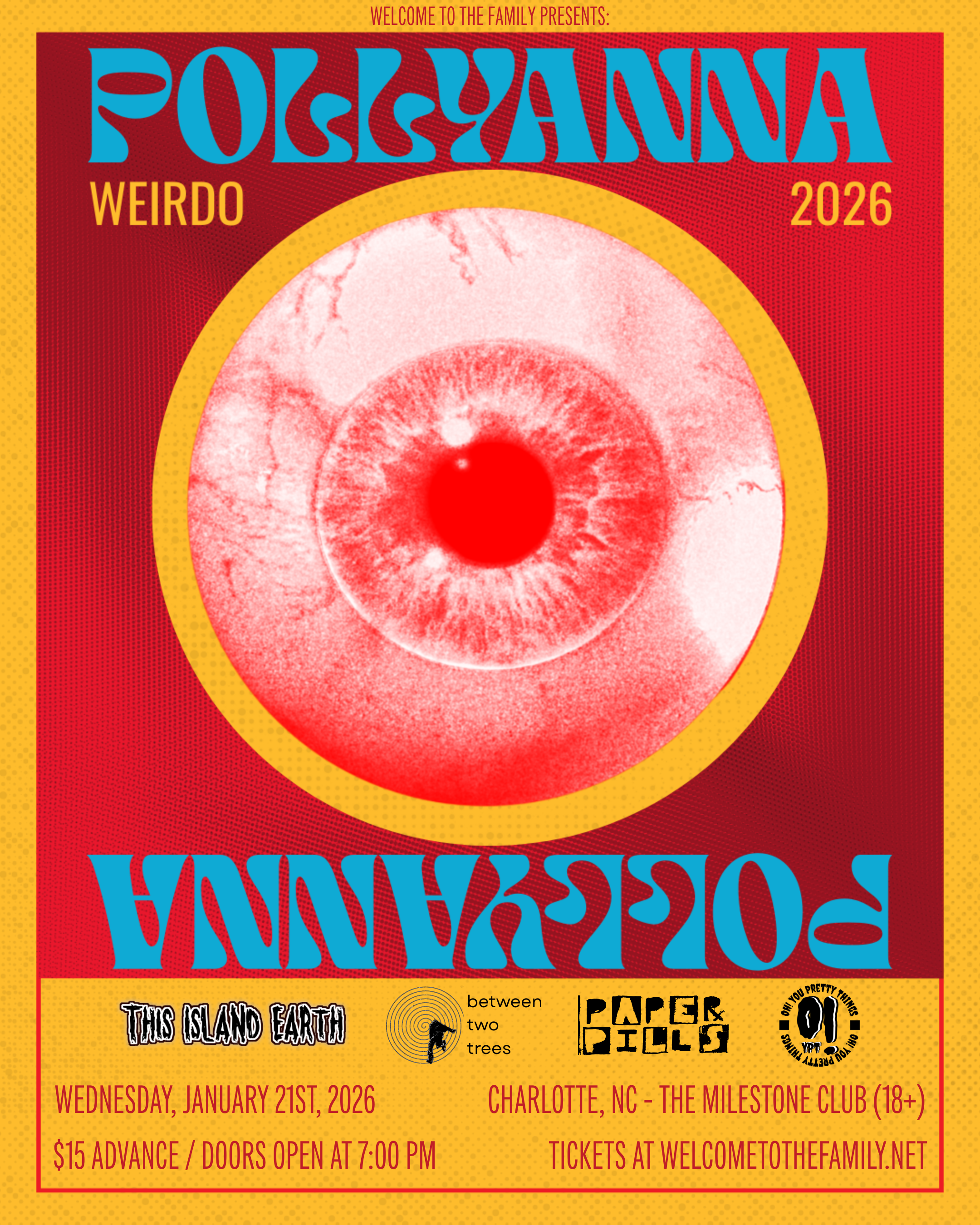 Pollyanna, This Island Earth, Between Two Trees, Paper Pills, and Oh! You Pretty Things