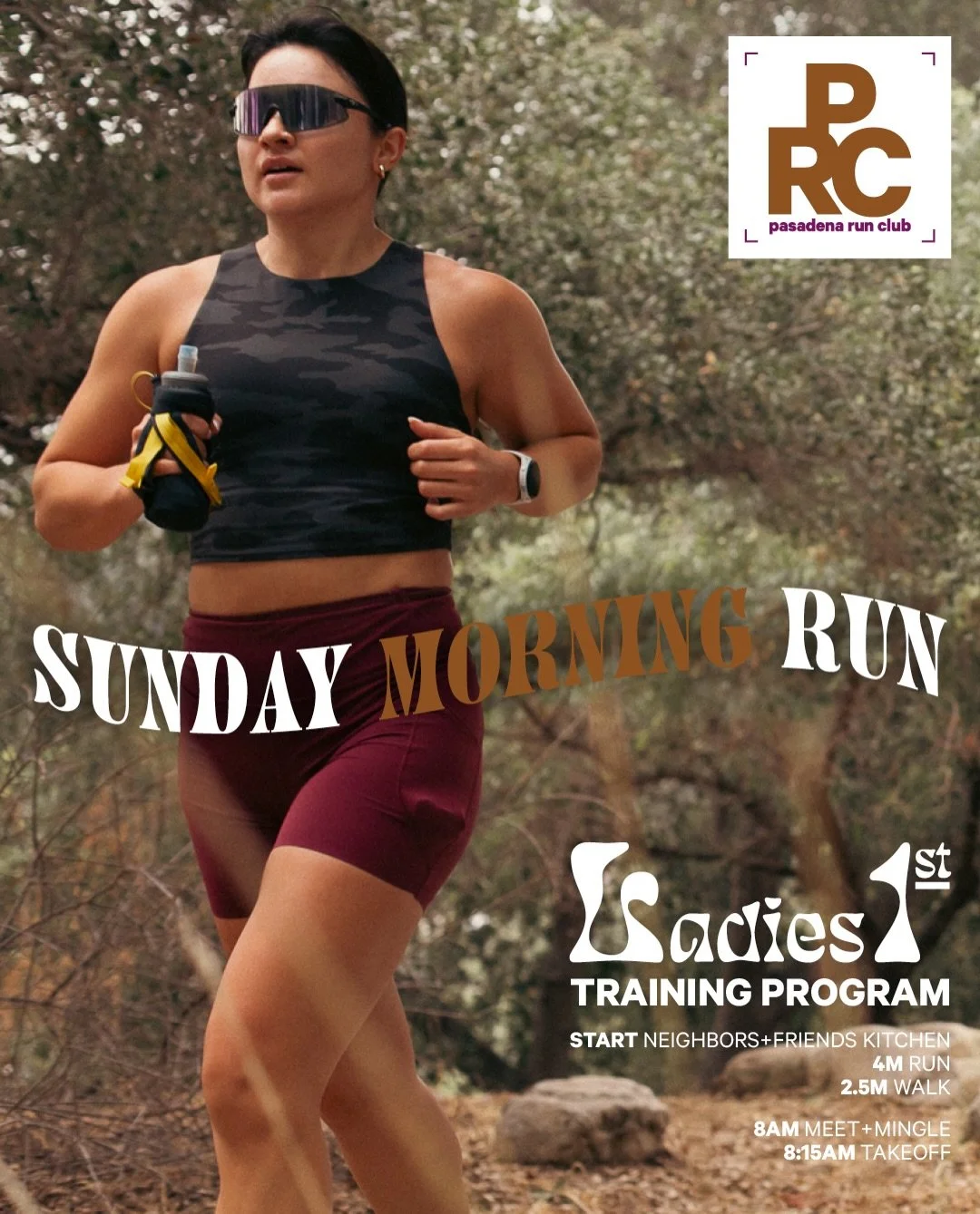 See you this Sunday for a very special run and brunch celebrating the Grand Opening Weekend of @neighborsandfriendskitchen and PRC&rsquo;s Ladies 1st Training Program! 

📍Neighbors and Friends Kitchen
1009 El Centro St
South Pasadena, CA 91030 

Sun
