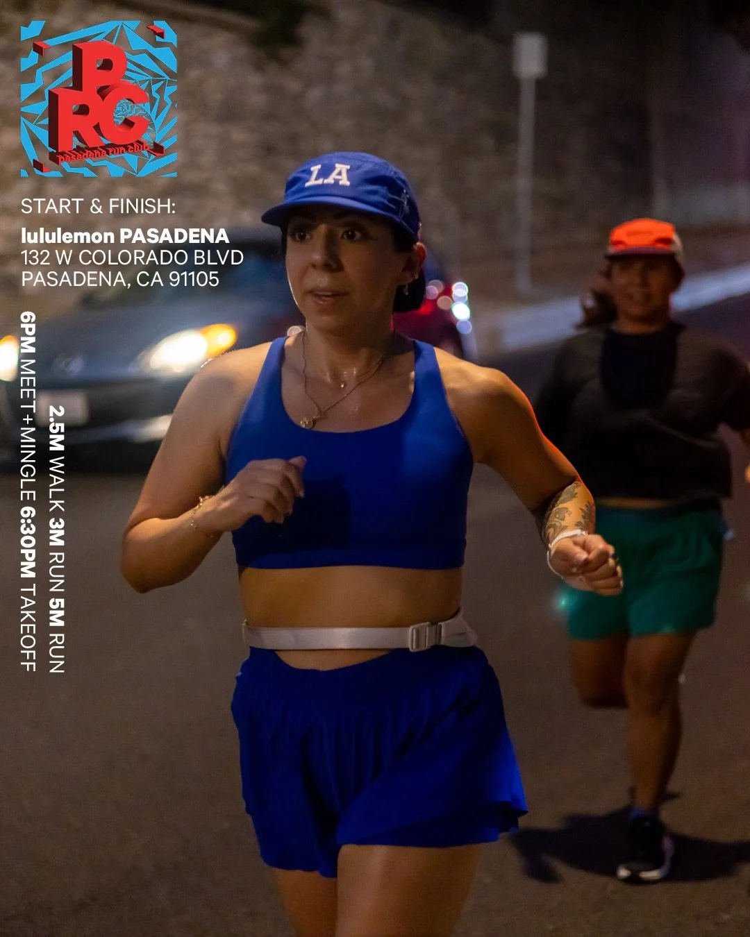 Always looking forward to Wednesday night. Please don&rsquo;t forget your lights. 🔦💡🔦💡🔦

132 W Colorado Blvd
Pasadena, CA 91105

The run will start and finish there. As always, all are welcome and look forward to seeing you there.

Movement opti