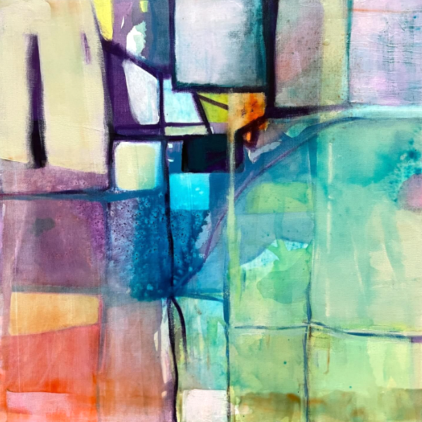 Janis Page - Acrylic Abstract & Mixed Media                                
 @janistpageart