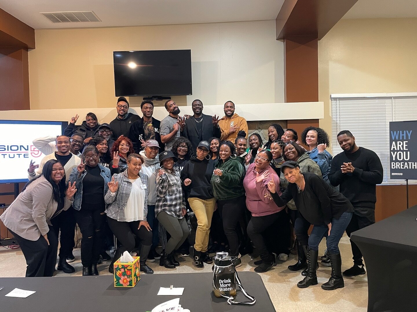 The first Evolve Training of the year is done!! It was so 🔥🔥 and we&rsquo;re excited about seeing the vision and purpose of the 24 amazing people who showed up today come alive and change the world. #mypurposeisthesolution DM us if you want the fre