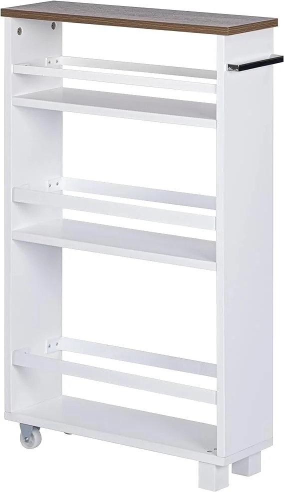 Slim Rolling Storage Cart