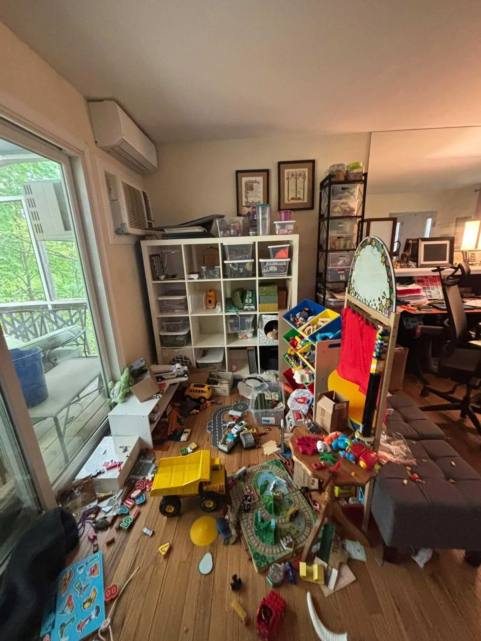 Disorganized Playroom
