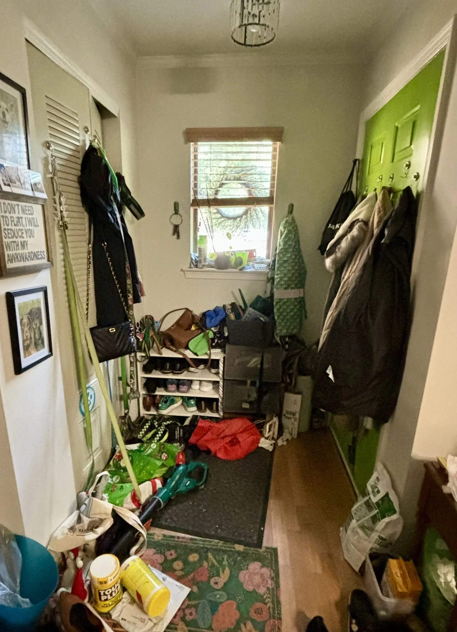 Entryway Disorganization Before (2).JPEG