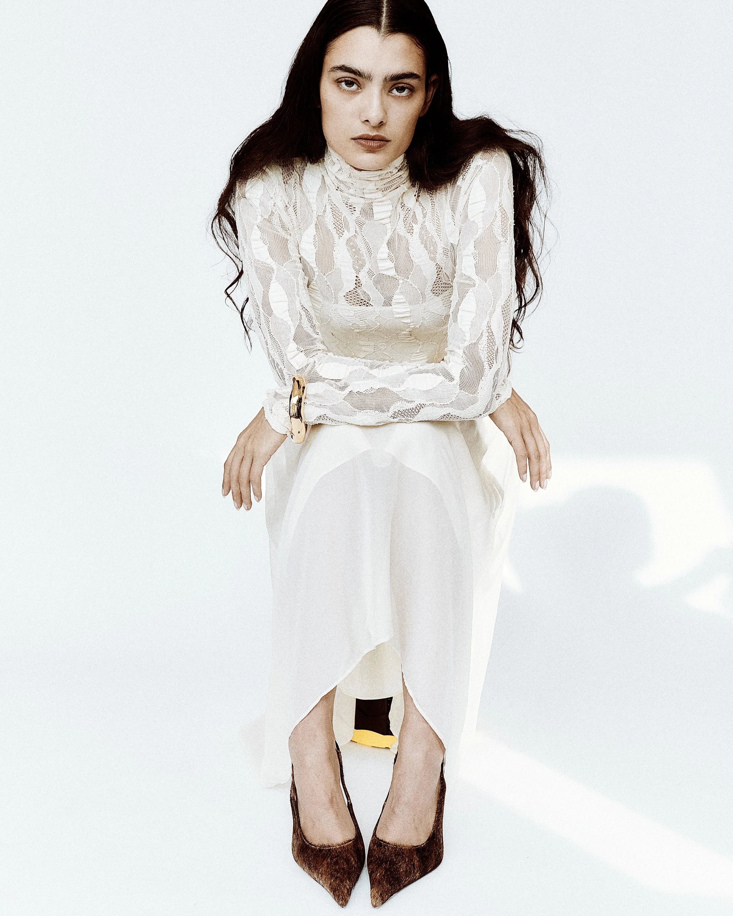 DSCENE STYLE STORIES: Soft Armor by Yu Mengci

Dress: Ulla Johnson, Heels: Jeffrey Campbell

Yu Mengci captures Xue Huizi, Danielle Littleford, Mily Reuter, and Noortje Haak with styling by Kara Erwin for our latest exclusive story.

Editorial: Soft 