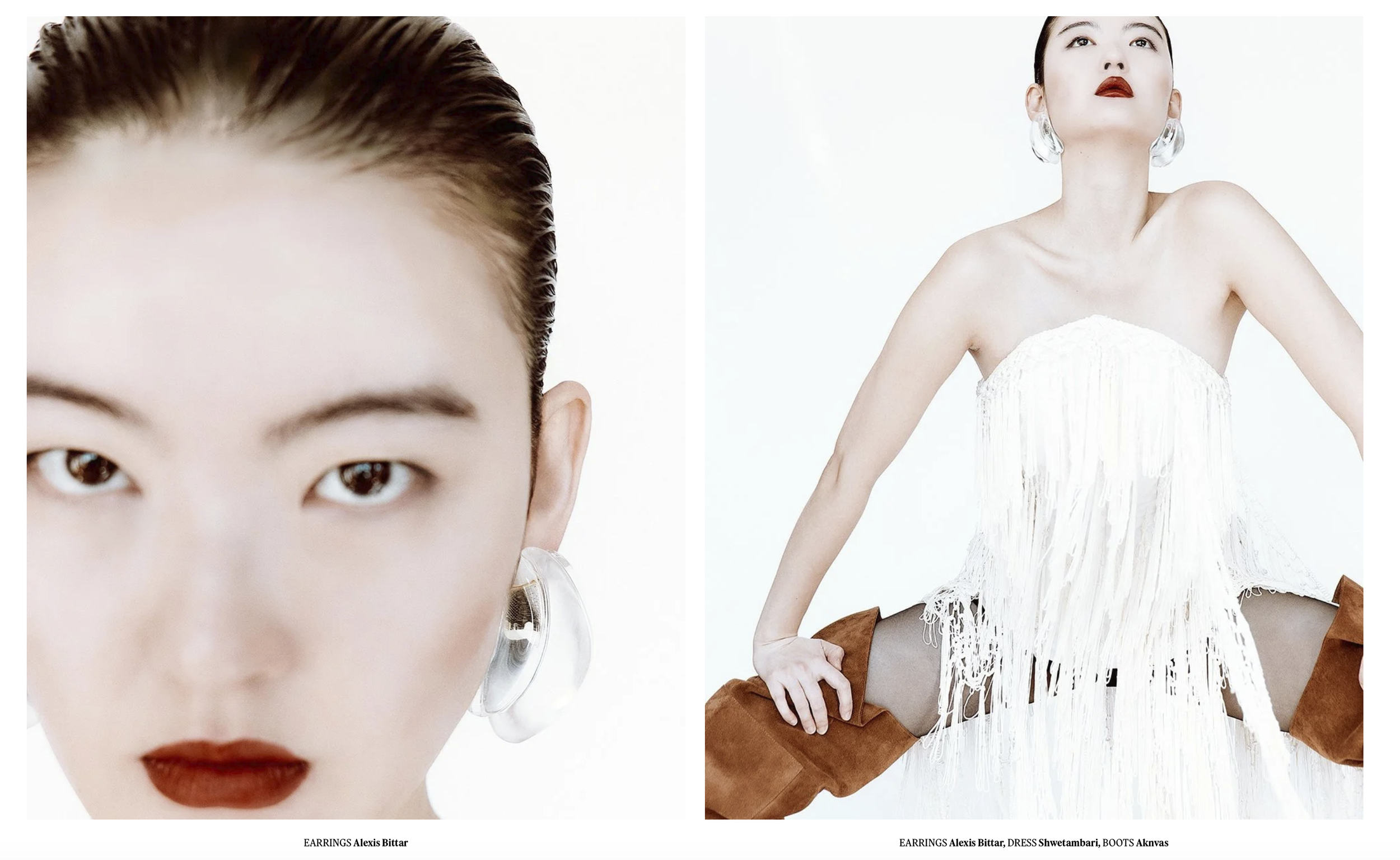 Quiet Force
Soft power in motion: romantic silhouettes, quiet confidence, modern femininity in balance, photographed by Yu Mengci.

STORY CREDITS
MODEL Junli Zhao @ Elite Model Management, MODEL Yurim Bae @ State Management, MODEL Song Injun @ Q Mode