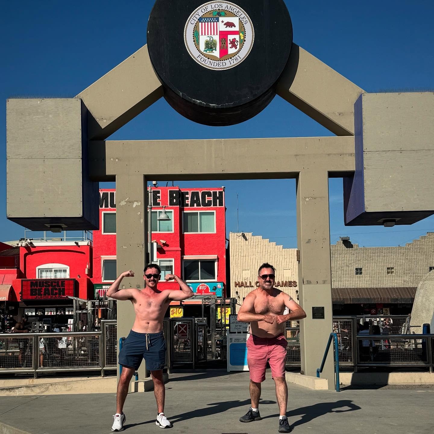 Happy birthday to the only man to ever beat me in a bodybuilding contest. Here were are at Muscle Beach last year performing for the world. 🌎
Love you, nephew!! Happy birthday! @alex.raad