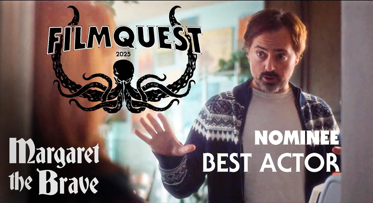 Nominated for my second BEST ACTOR award for Margaret The Brave!! Wow!! This time at the amazing @filmquest film festival!! I am so honored and proud to be part of this truly magical film. 

BIG thank you to Danny and Rachel of @desertcactusfilms for
