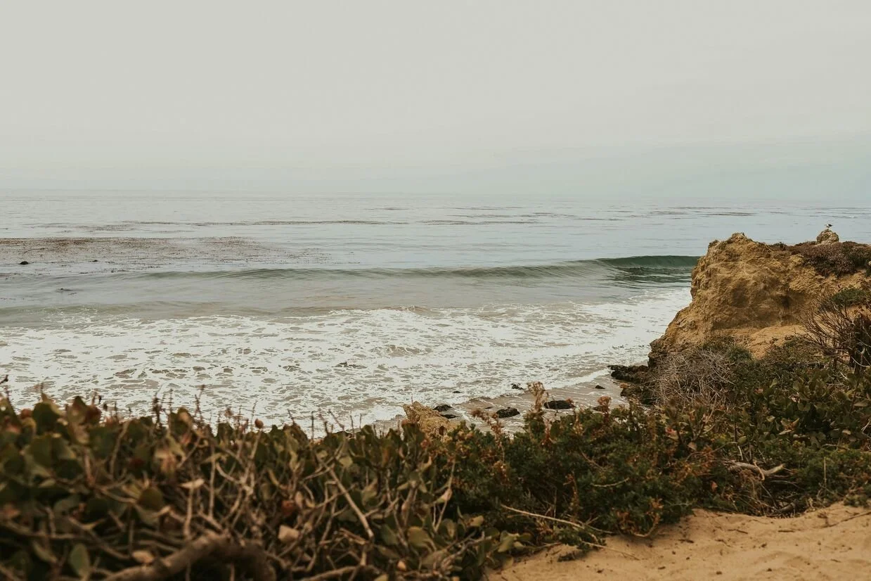 Overlooking El Matador State Beach, a date idea in LA.