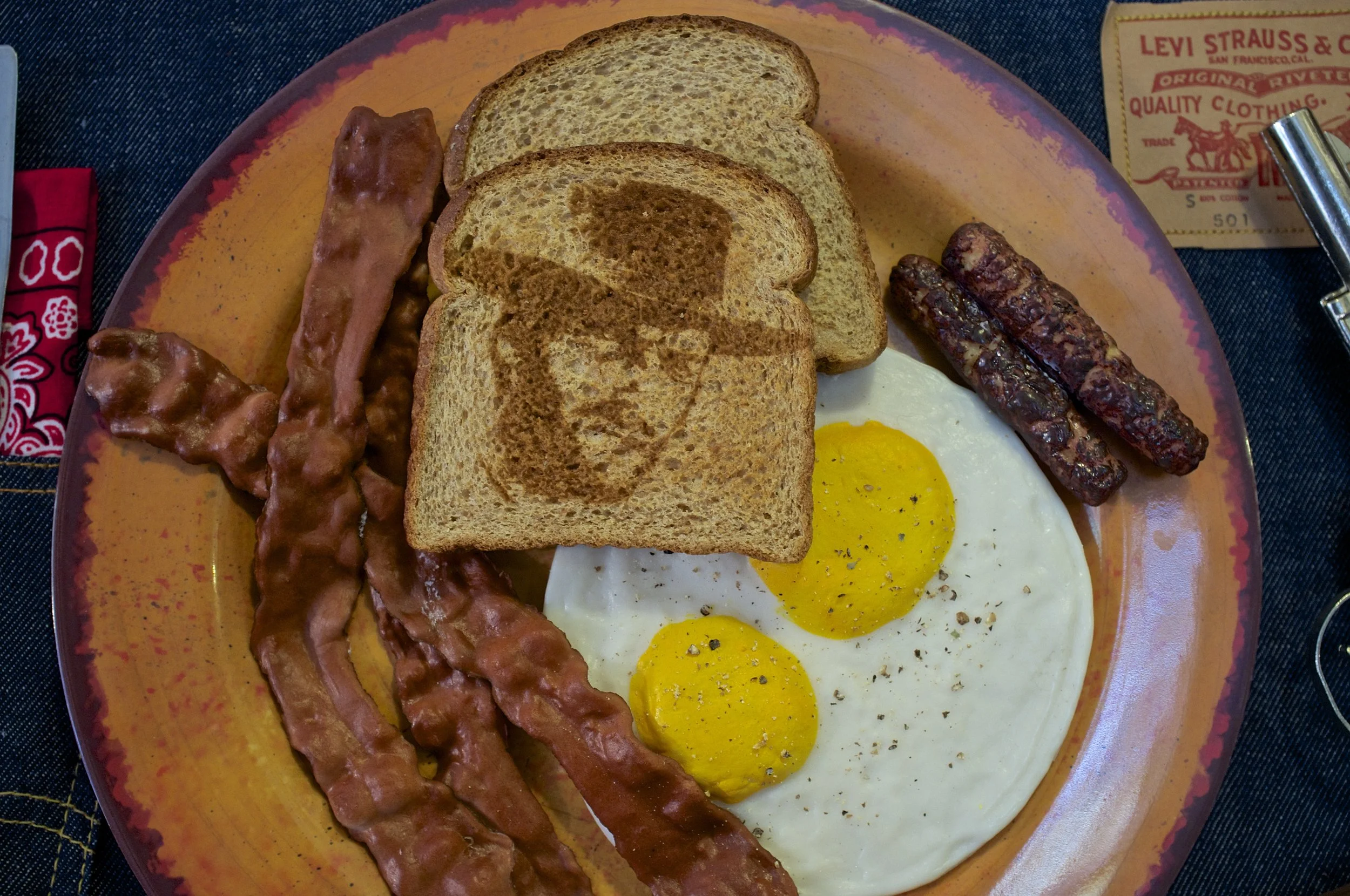 A Toast to Clint Eastwood Mixed Media. 