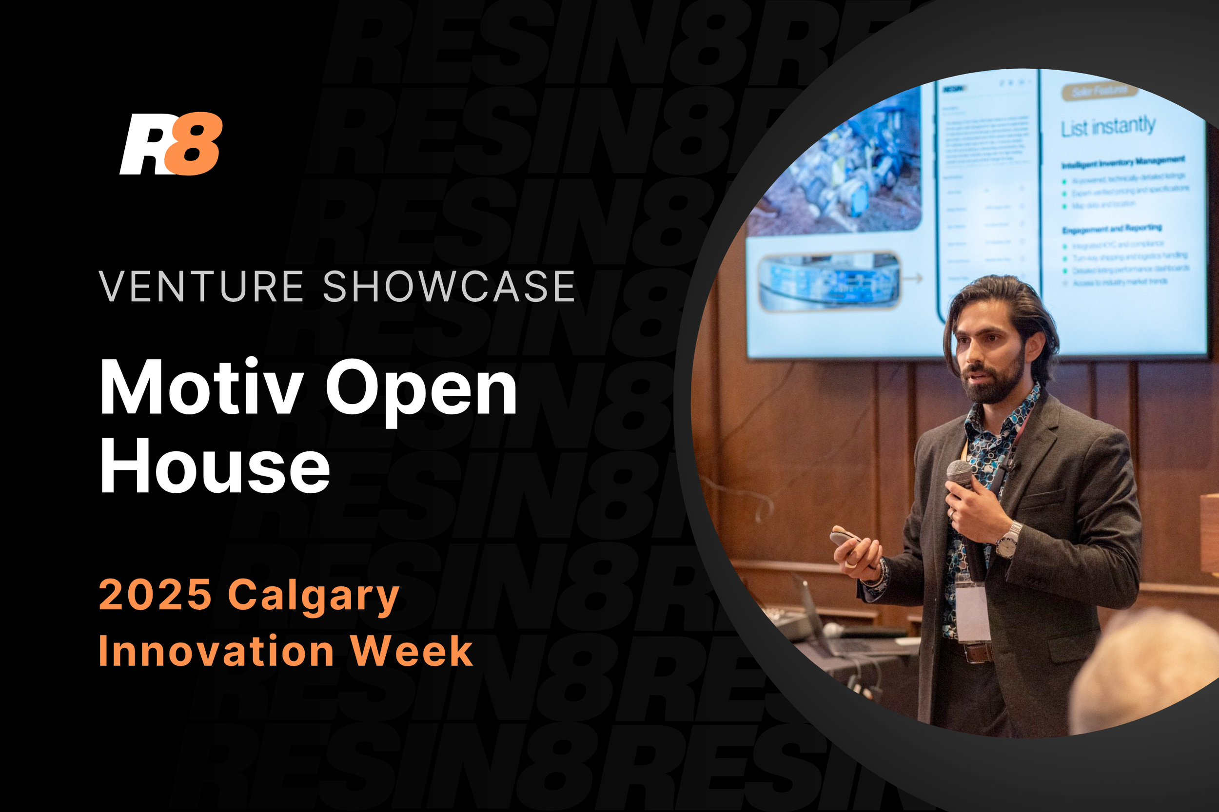 Resin8 Featured at the Motiv Venture Open House