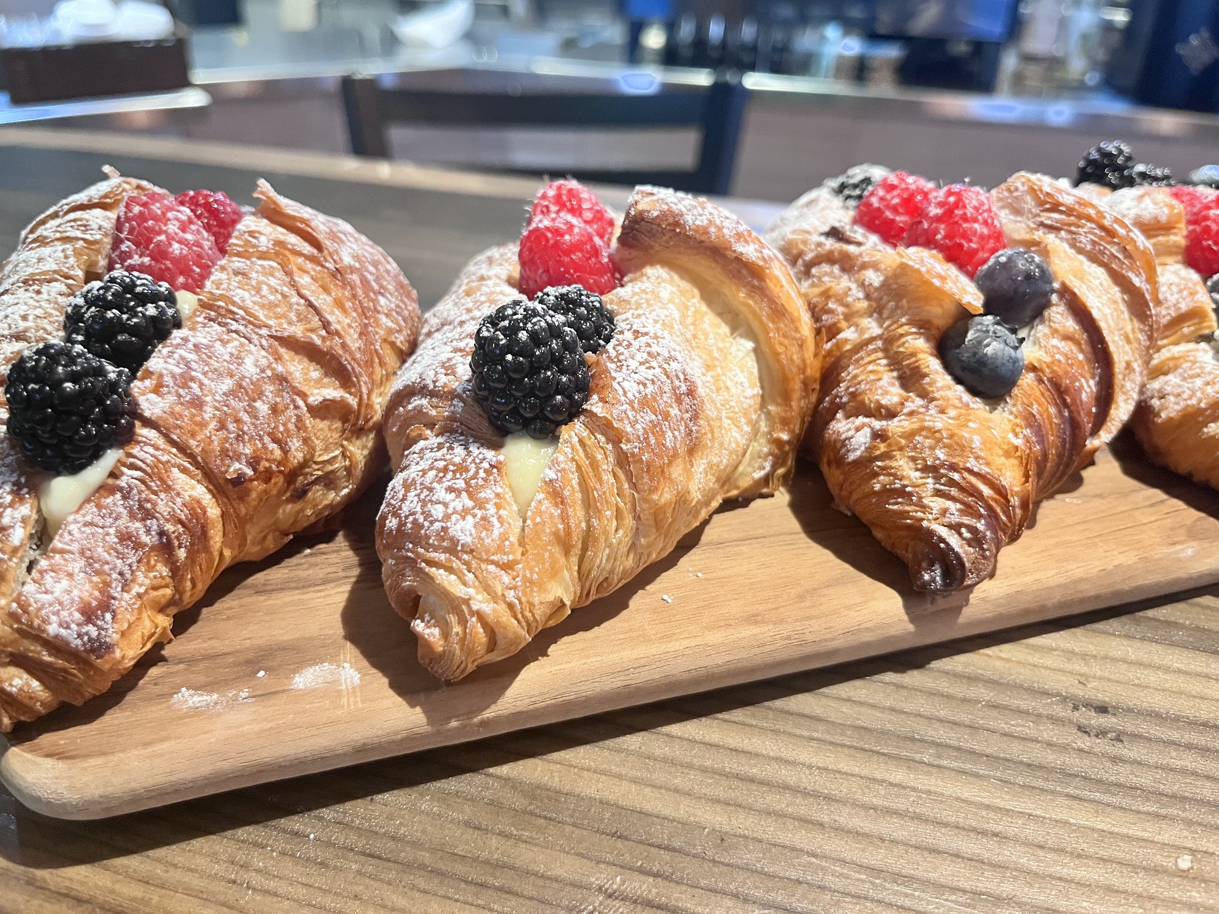 Fruit Croissant Taco