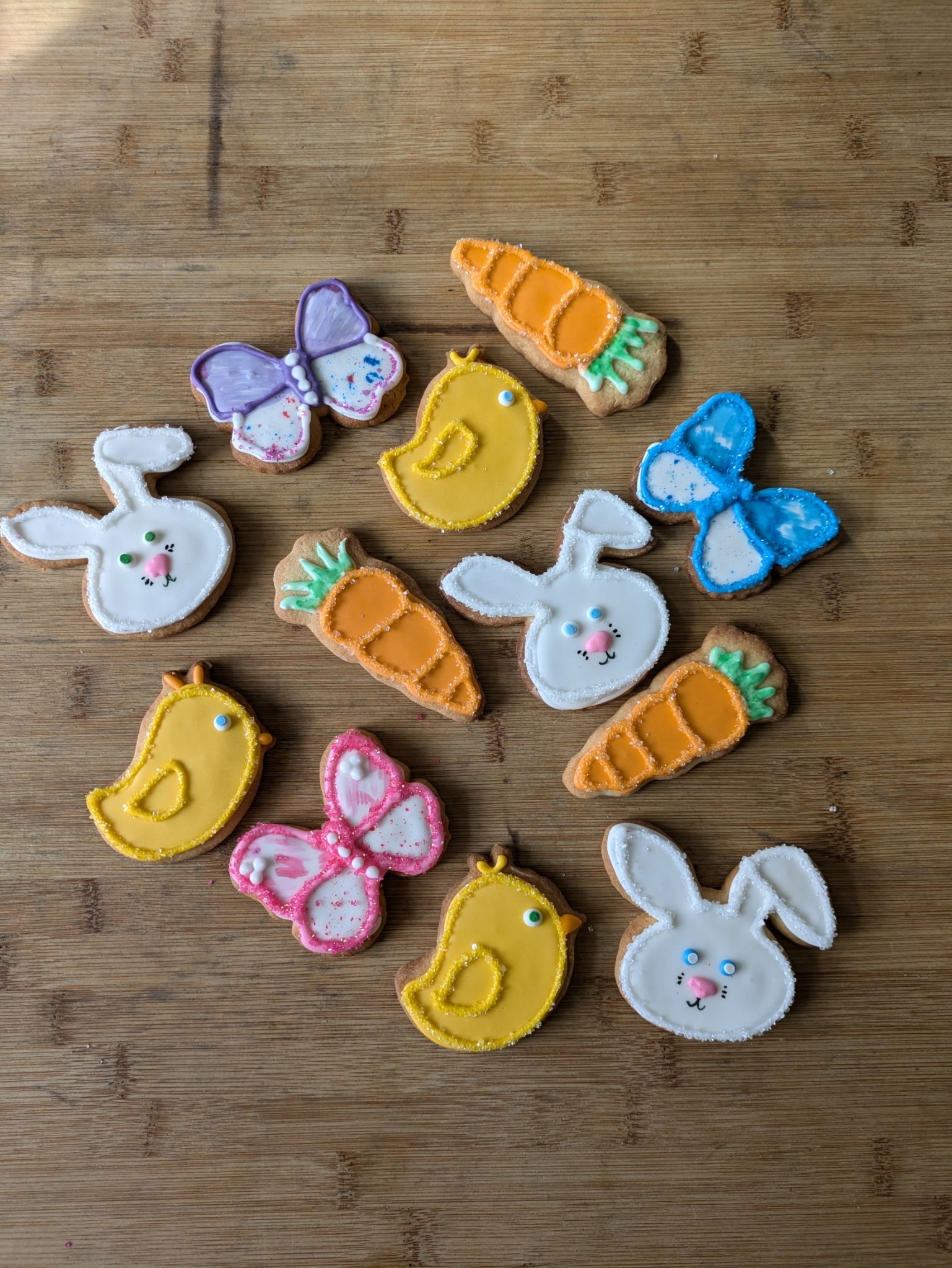 Easter cookie family!