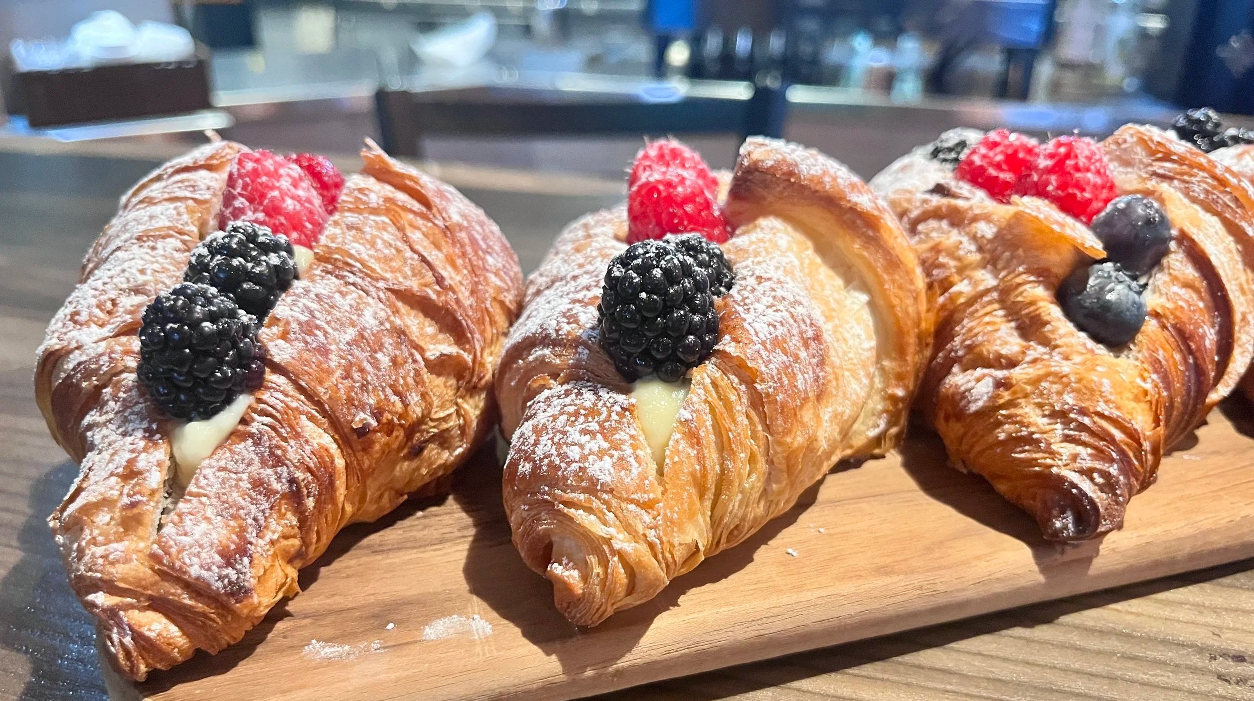 Fruit Tacos with pastry cream