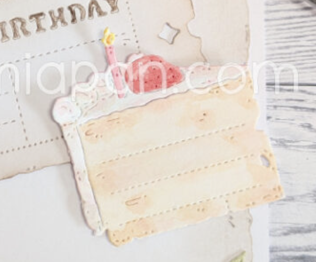 Birthday Cake Note