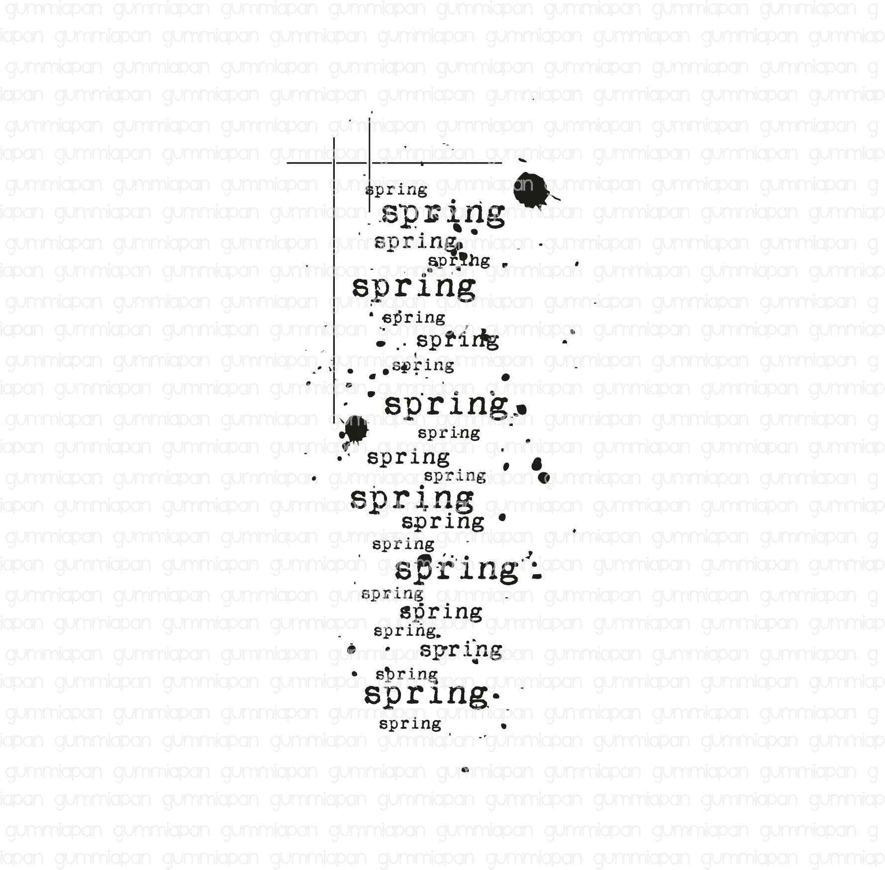 Spring Background Text