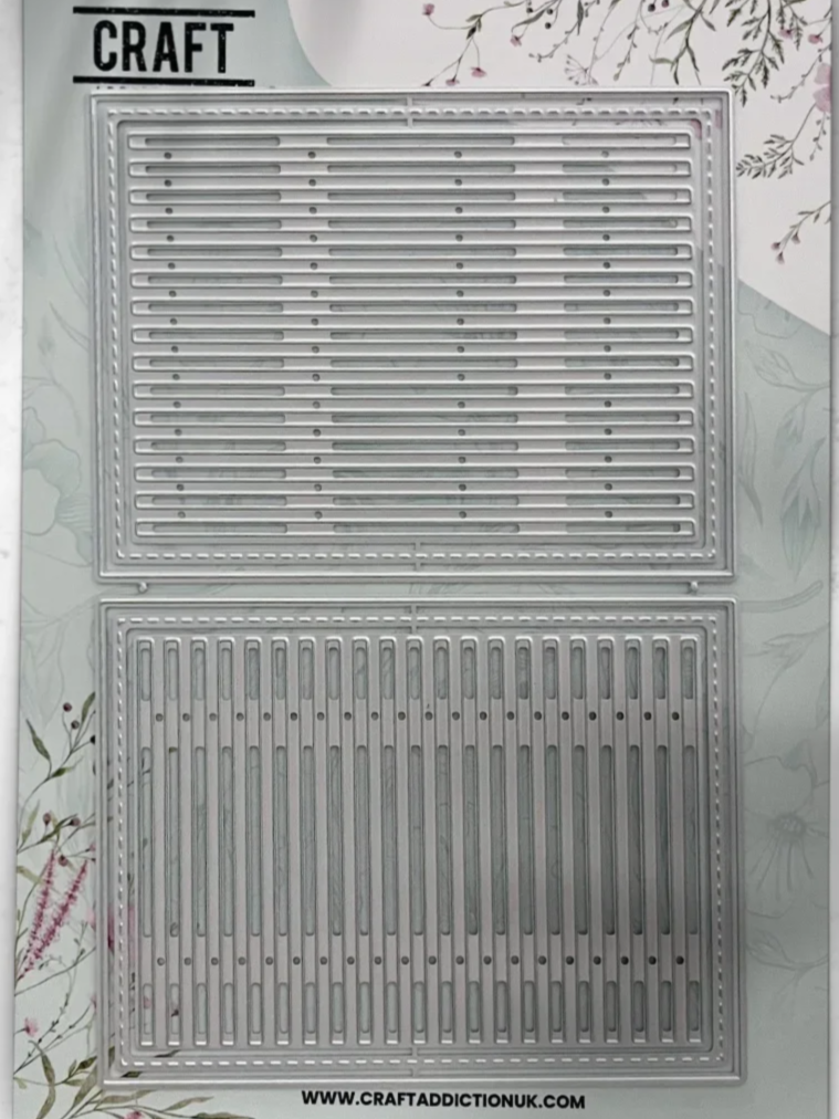 Chunky Slatted Rectangles