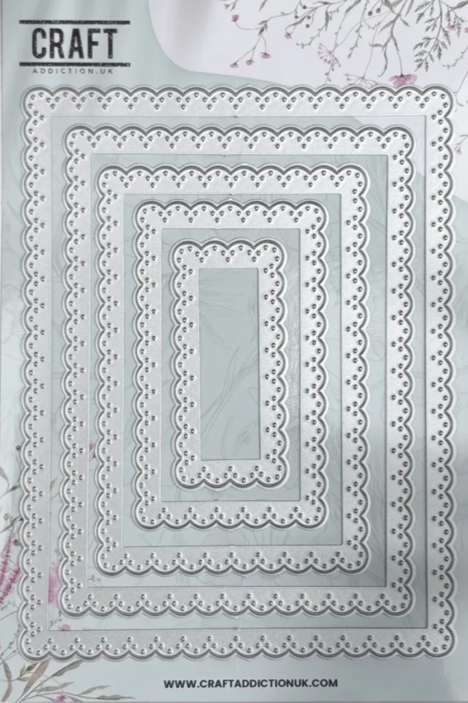 Scallopstack Rectangle Frames