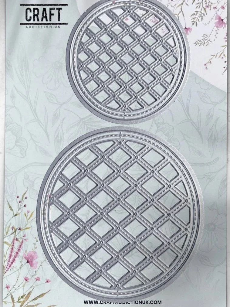 Stitched Lattice Layers - Circle