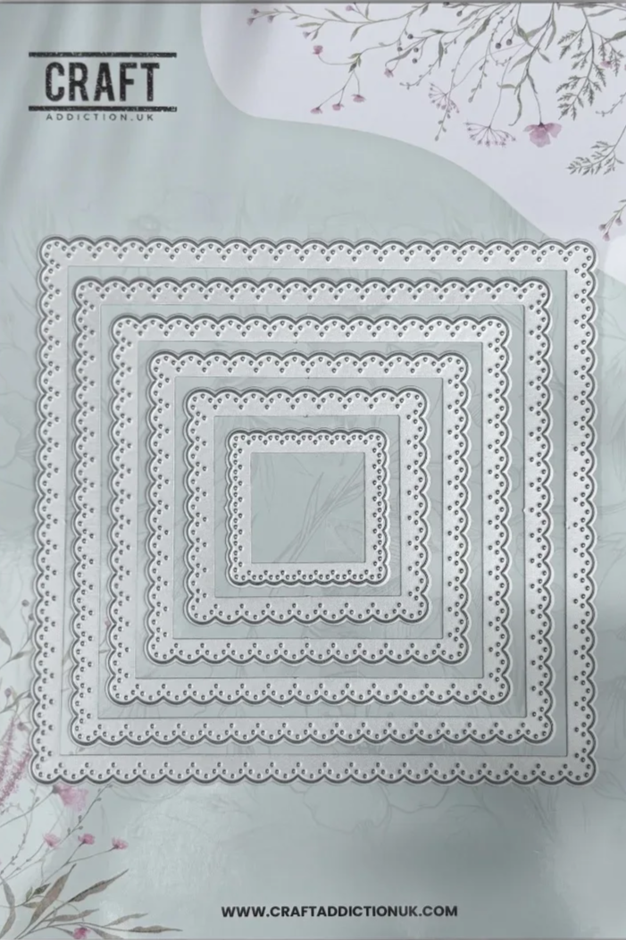 Scallopstack Square Frames
