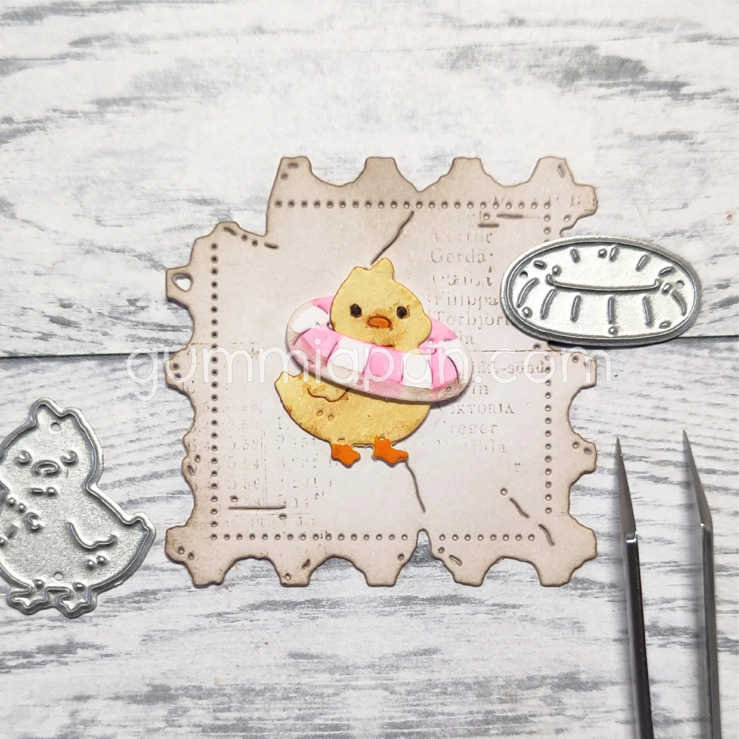 Duck in Swim Ring