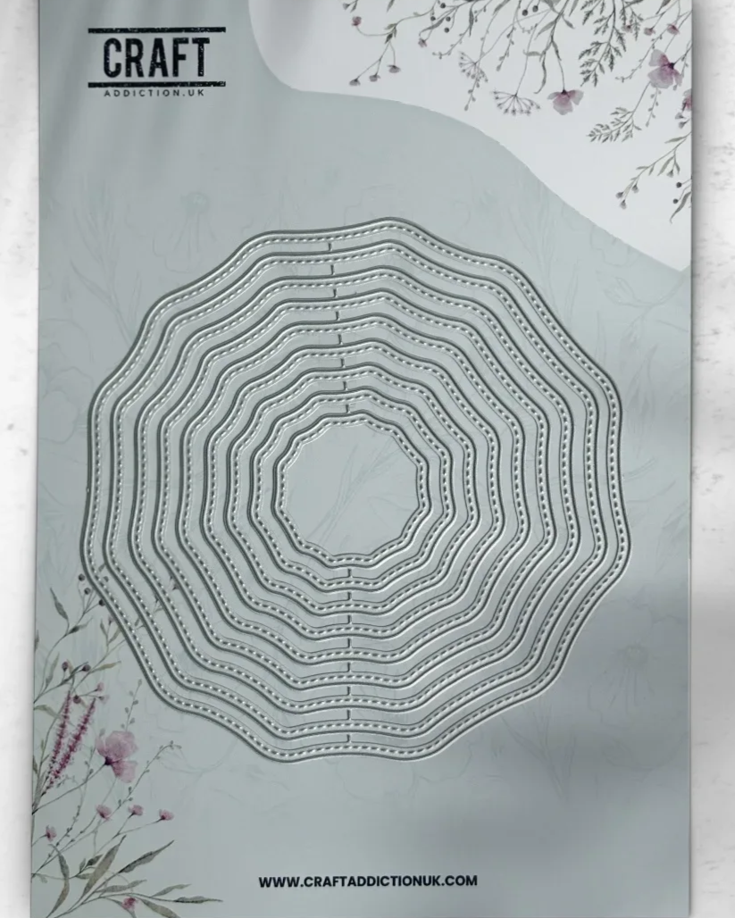 Wobbly Edge Circle Layering Set