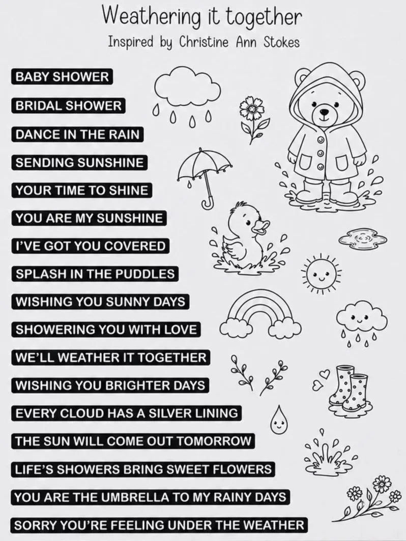 Weathering It Together Stamp Set