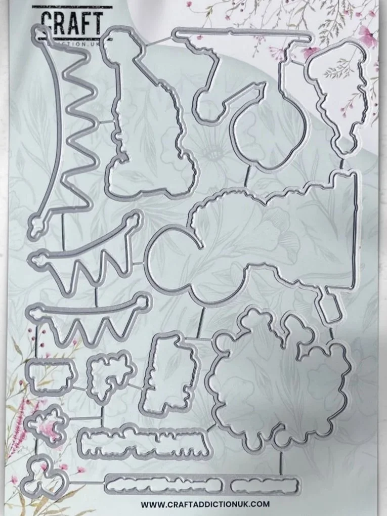 Cottontail Party Time Die Set