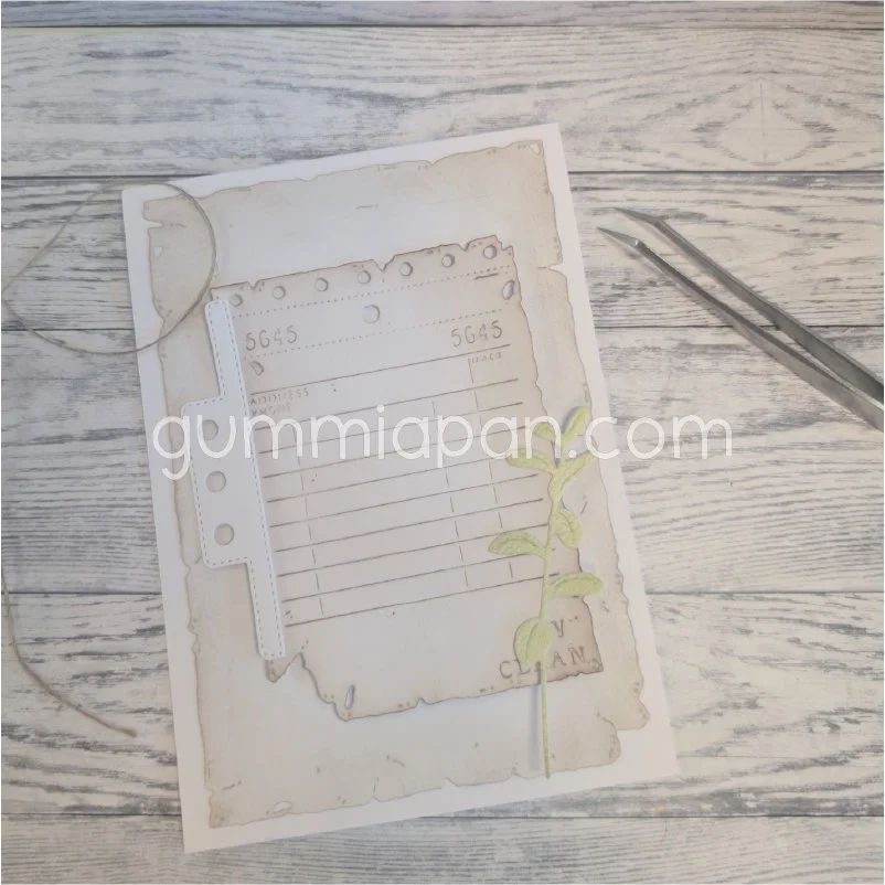 Hinge with Stitches