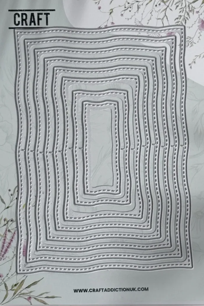 Wobbly Edge Rectangles Layering Dies