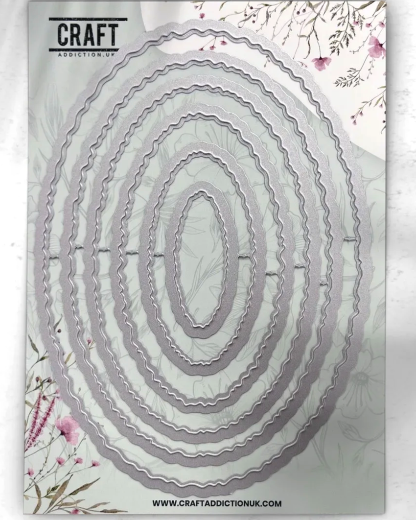 Essential Oval Deckle Frames