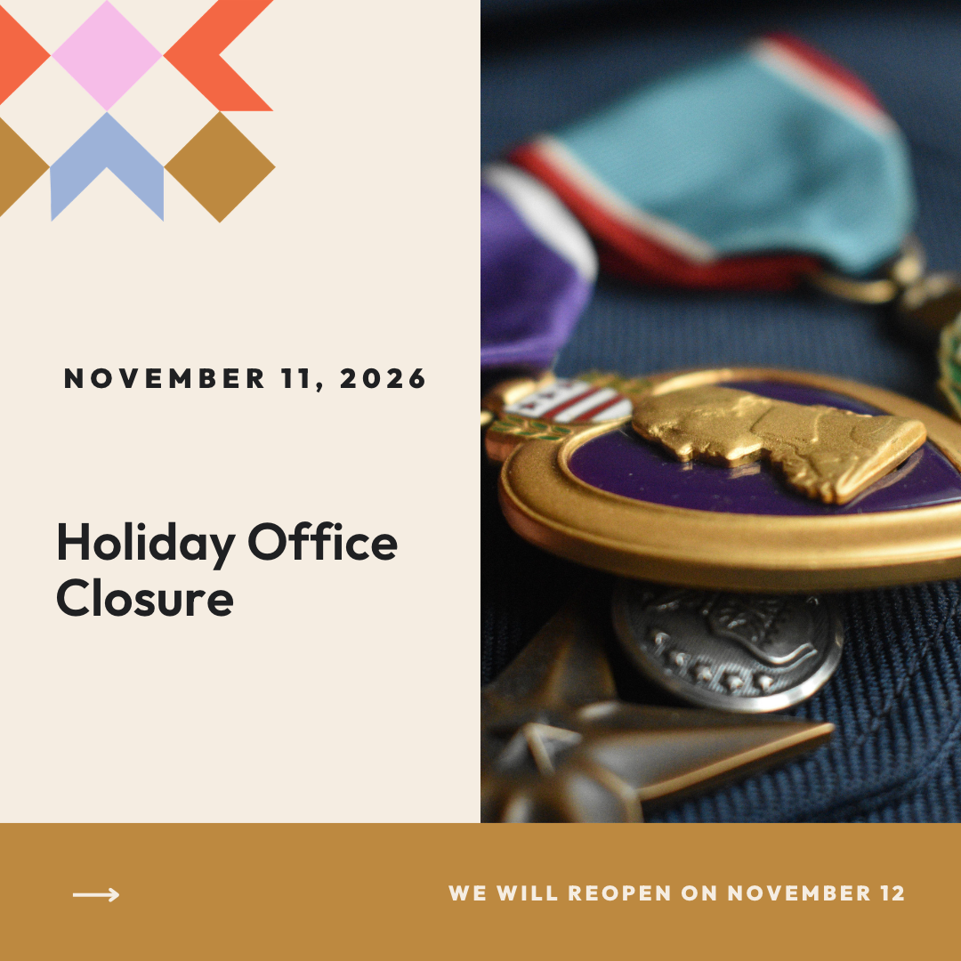 Holiday Office Closure