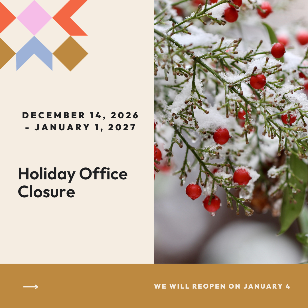 Holiday Office Closure