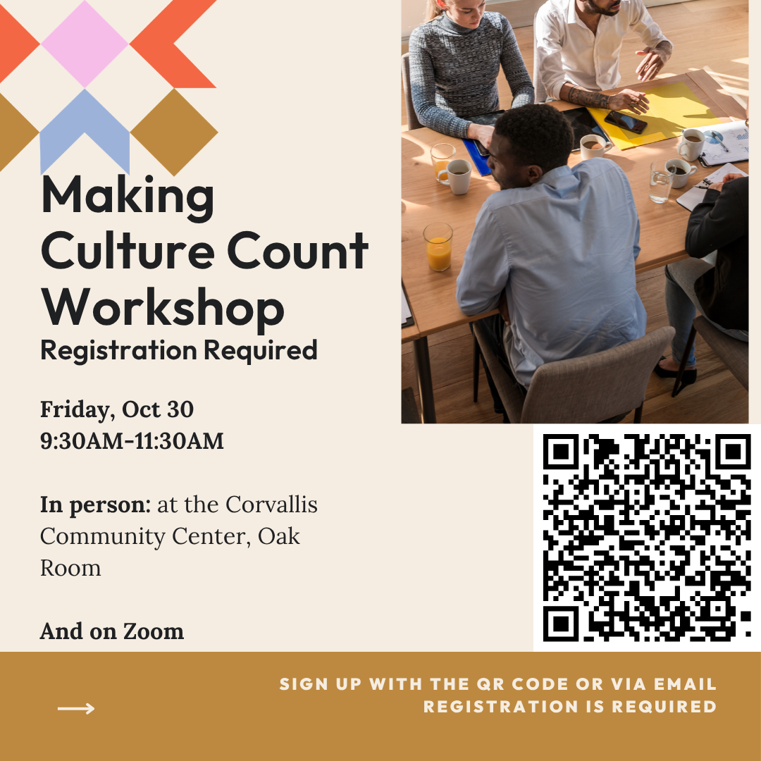 Making Culture Count Workshop 