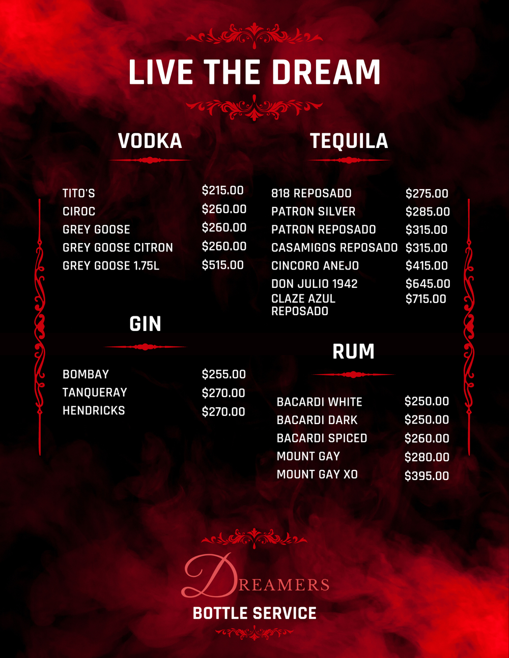 Plan Your Night at Dreamers — DREAMERS