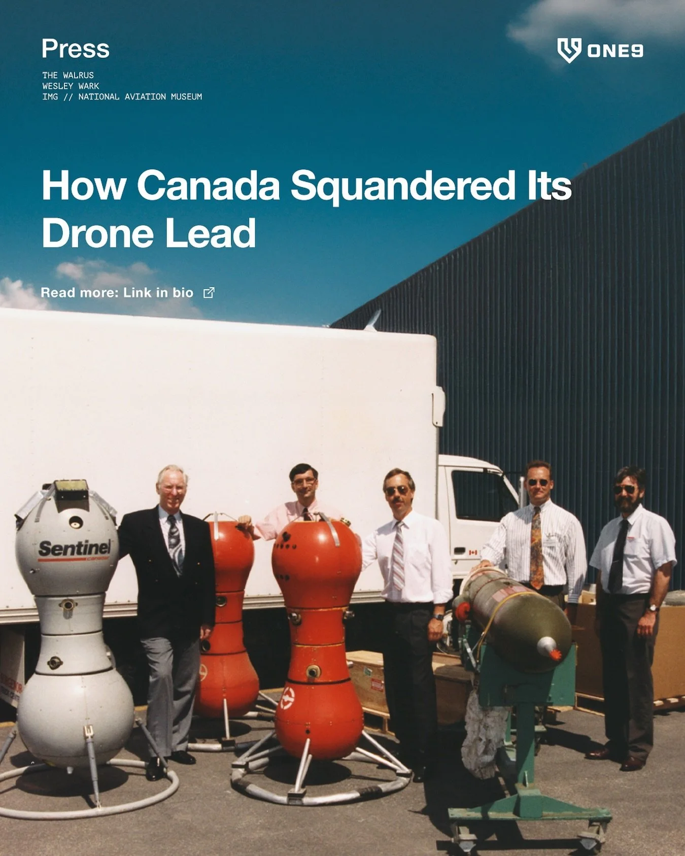 &ldquo;The military drone traces its lineage through a surprising Canadian chapter ... But this new arms race is being fought on assembly lines as much as in combat zones. And the market isn&rsquo;t just military. It&rsquo;s agriculture, construction