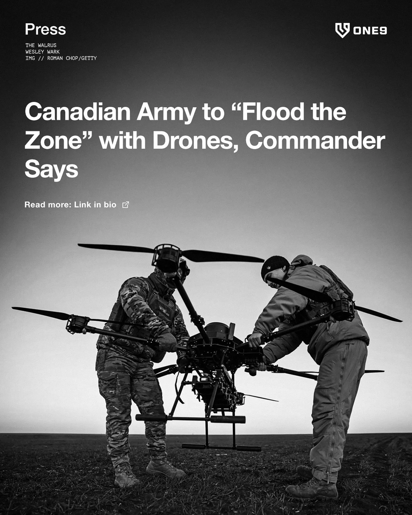 &ldquo;[T]here&rsquo;s a gap between the systems we have and what the moment calls for. We also have to speed up the ways we procure those systems.&rdquo;

Procurement might actually be the simplest challenge here. The CAF must also adapt doctrine, l